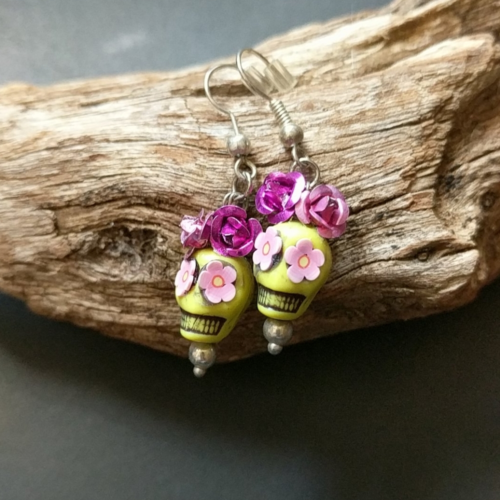 Dia De Los Muertos Earrings